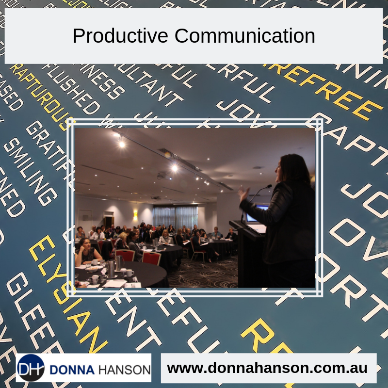 How to Communicate More Productively