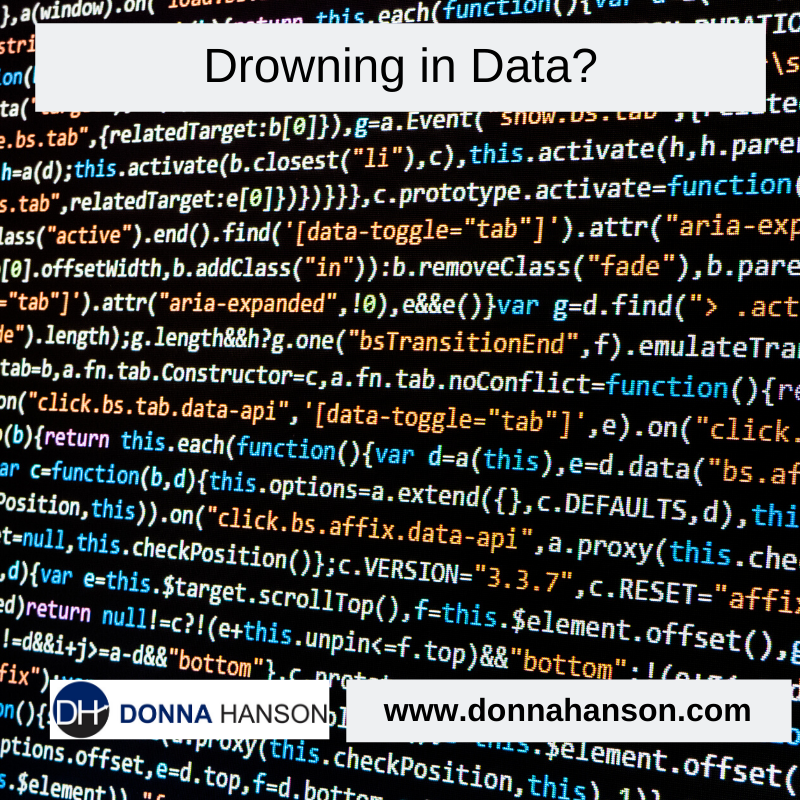 Drowning in Data?